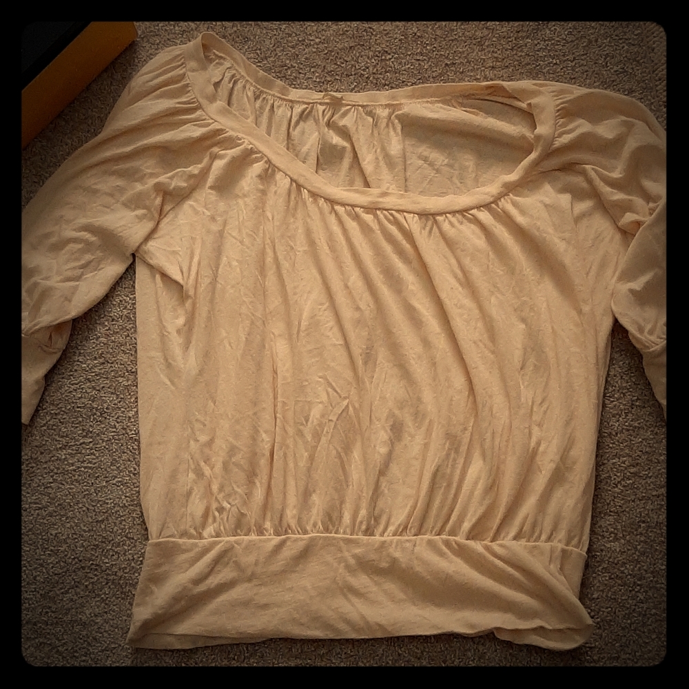 Size small wide shouldered top